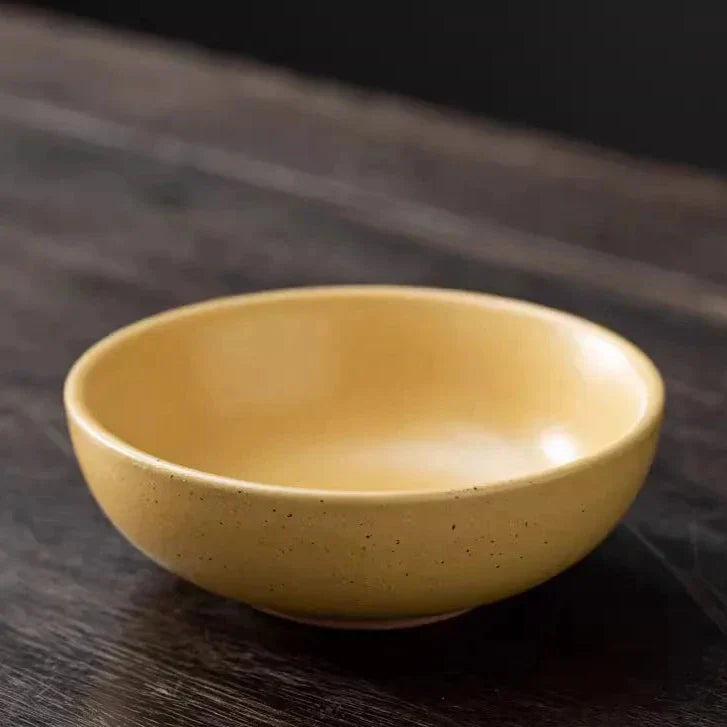 Coarse ceramic bowl