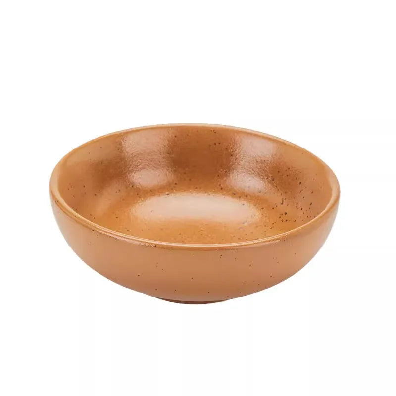 Coarse ceramic bowl