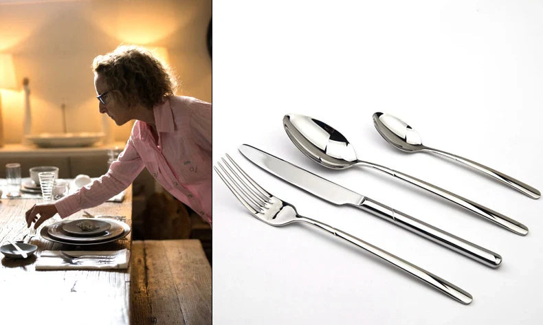 Steel Cutlery Set