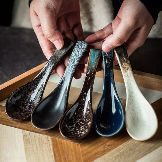 Ceramic Soup Spoon