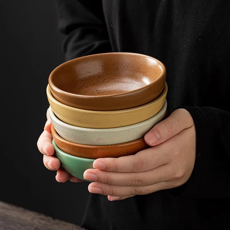 Coarse ceramic bowl