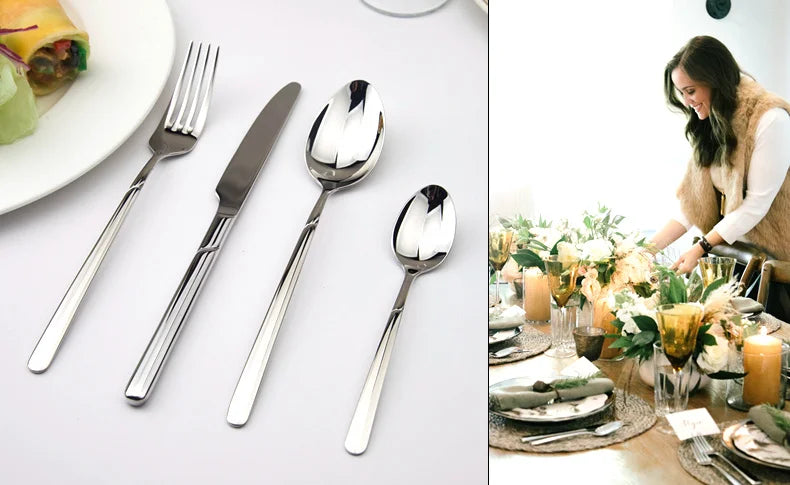 Steel Cutlery Set