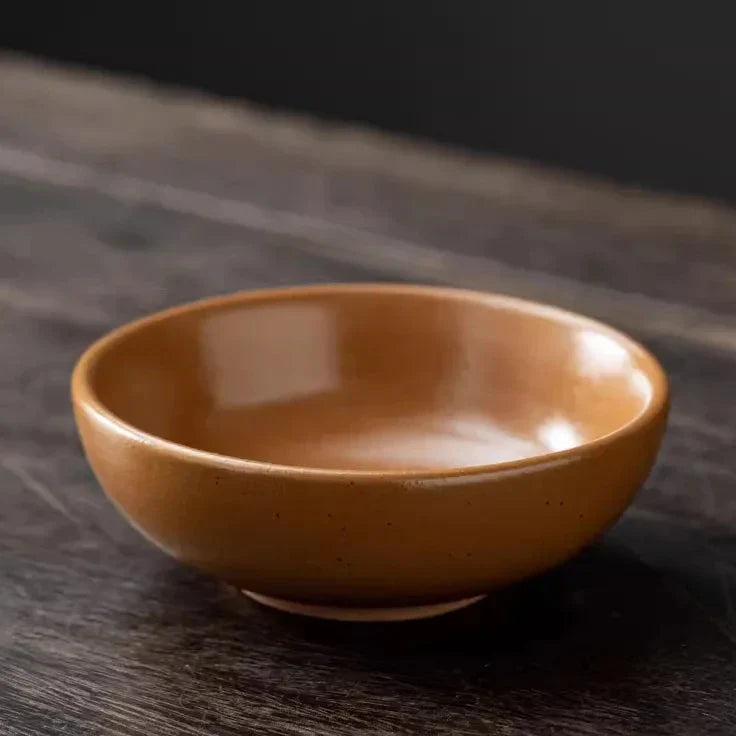 Coarse ceramic bowl